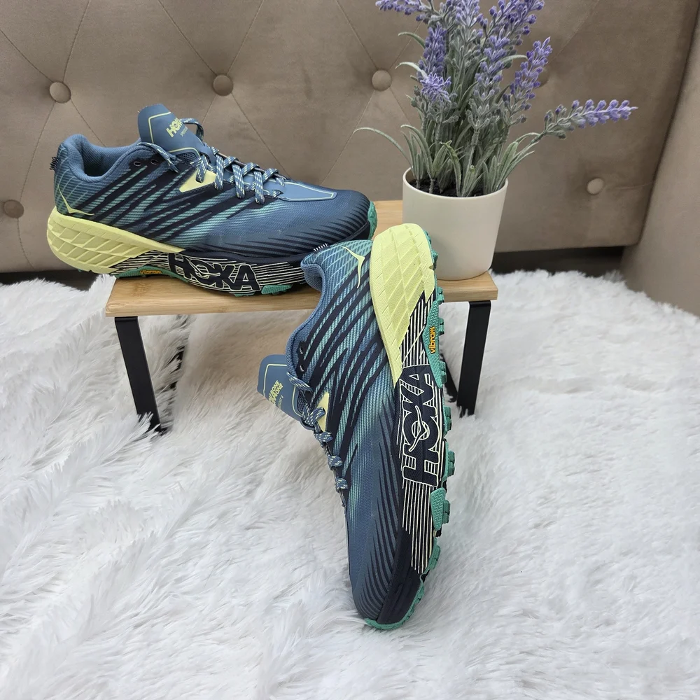 HOKA Speedgoat 4 Wide Trail Shoes‎ Women’s 8D Vibram